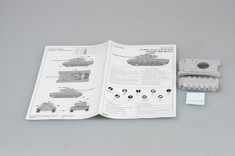Trumpeter 07286 US M26A1 Pershing Heavy Tank 1/72 – image 3