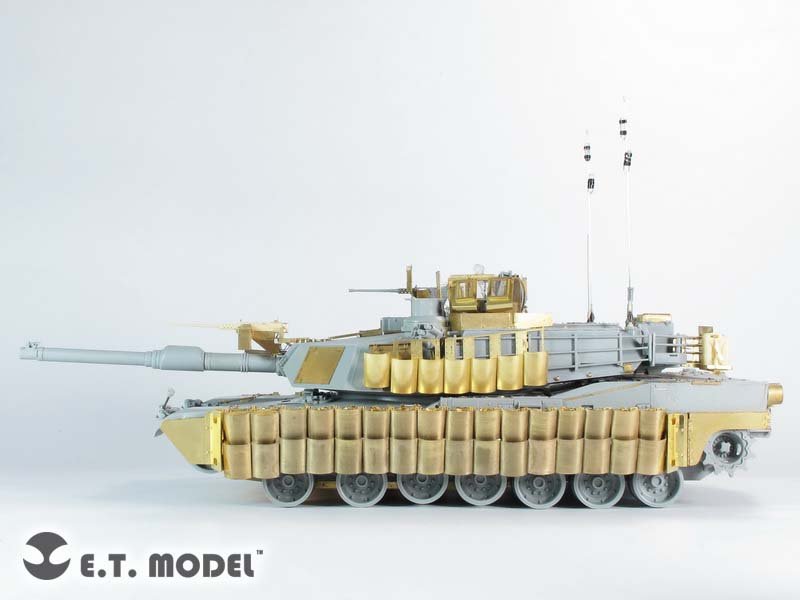 E.T. Model E35-161 Modern US ARMY M1A2 SEP MBT TUSK II (For DRAGON 3536) 1/35 – zdjęcie 11