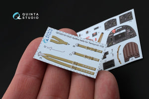 Quinta Studio QD32018 Spitfire Mk.IX 3D-Printed &amp;amp; colored Interior on decal paper (for Tamiya kit) 1/32 – image 4