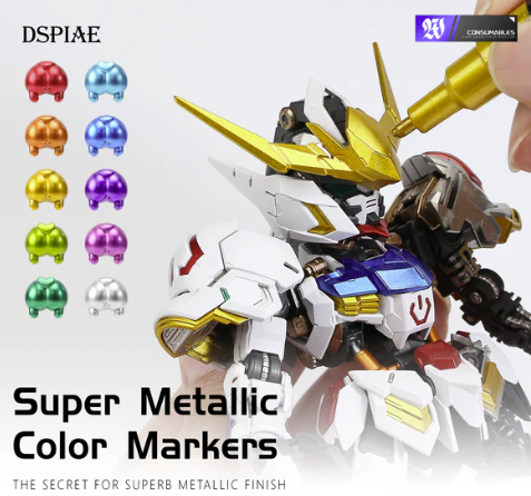 DSPIAE MKA-09 Super Metallic Color Marker Magenta – image 3