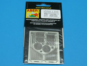 Aber 35G13 Grilles for german tank Sd.Kfz.182 King Tiger (Henshel Turret) 1/35 – zdjęcie 4