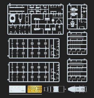 Flyhawk FH3016 BT-7 Fast Tank Model 1937 1/72 – zdjęcie 3