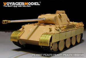 Voyager Model PE35937 WWII German Panther D Tanks Basic For MENG TS-038 1/35 – zdjęcie 2