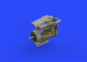 Eduard 648406 Bf 109G-6 engine TAMIYA 1/48 – zdjęcie 3
