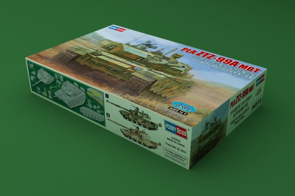 Hobby Boss 84518 PLA ZTZ-99A MBT 1/35 – zdjęcie 2