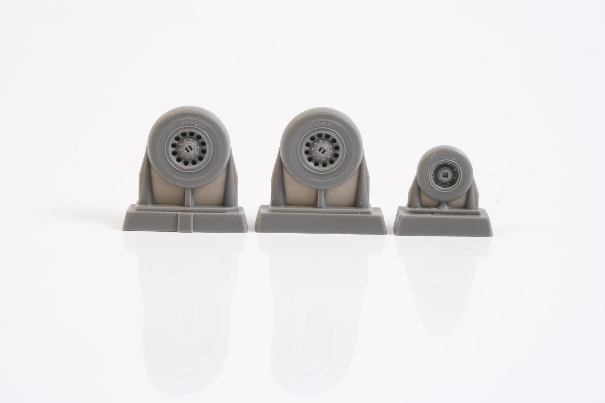 CMK Q48278 Sea Vixen Wheels Set for Airfix kit 1/48 – zdjęcie 2