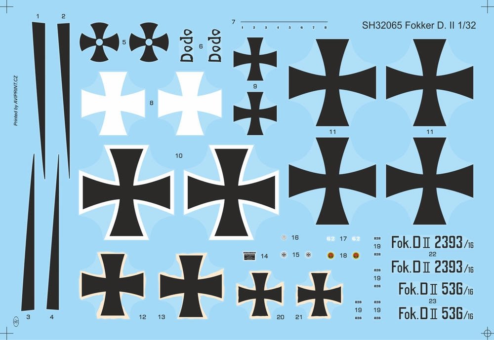 Special Hobby 32065 Fokker D. II Black &amp;amp; White Tail 1/32 – image 4
