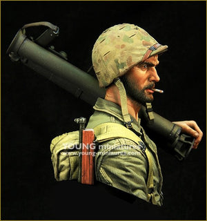Young Miniatures YM1880 USMC PACIFIC WWII 1/10 – zdjęcie 7