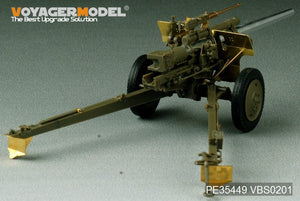 Voyager Model PE35449 WWII US 3inch M5 ATG/w M1 or 105mm Howitzer M2A1Carriage 2in1 For AFV CLUB 35S64 and 35160 1/35 – zdjęcie 5