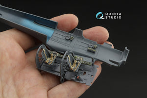Quinta Studio QD48611 A6M2-K Zero 3D-Printed &amp;amp; coloured Interior on decal paper (Eduard) 1/48 – imagen 6