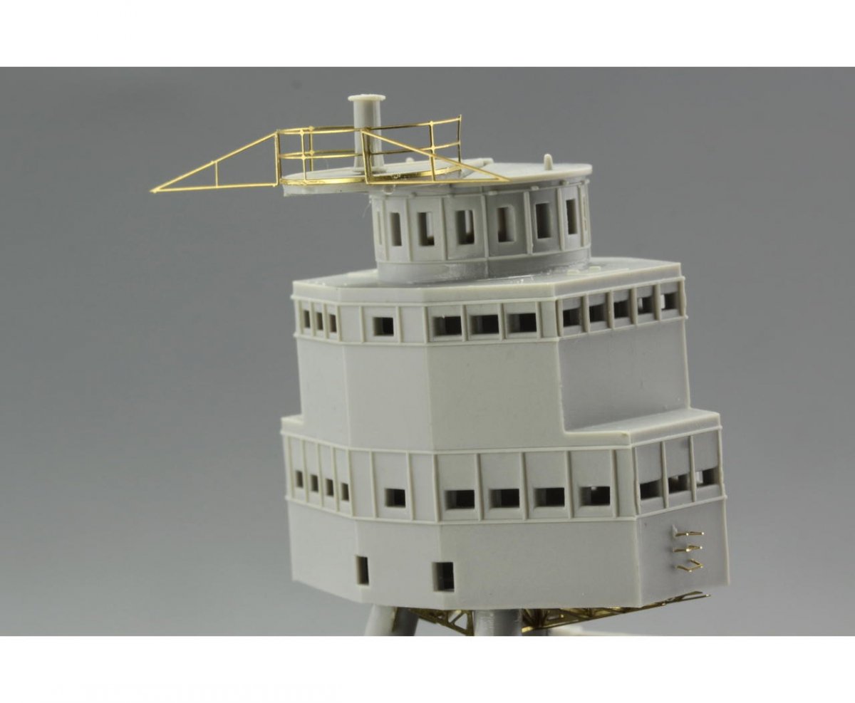 Eduard 53110 USS Arizona part 4 - main top TRUMPETER 1/200 – zdjęcie 5
