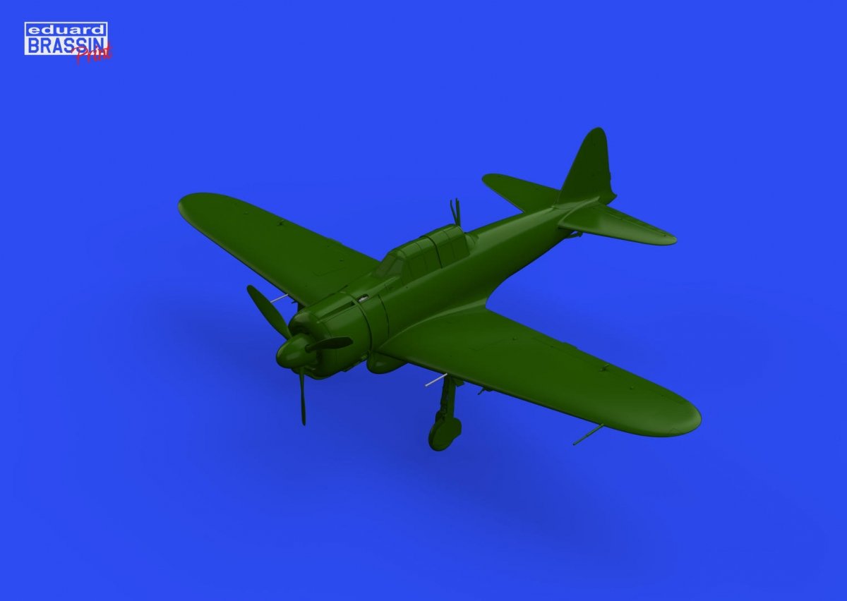 Eduard 648788 A6M3 cannon barrels &amp;amp; cockpit guns PRINT EDUARD 1/48 – zdjęcie 4