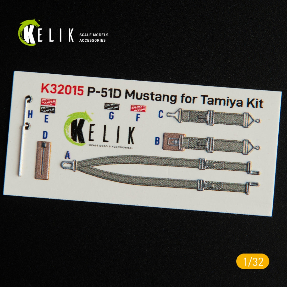 KELIK K32015 P-51D MUSTANG - INTERIOR 3D DECAL FOR TAMIYA KIT 1/32 – image 3