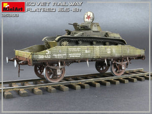 MiniArt 35303 Soviet Railway Flatbed 16,5-18t 1/35 – zdjęcie 11