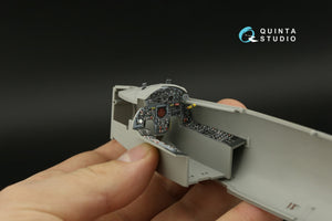 Quinta Studio QDS-32180 F-104S 3D-Printed coloured Interior on decal paper (Italeri) (small version) 1/32 – zdjęcie 11