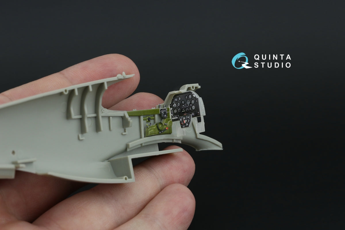 Quinta Studio QD48473 P-51A 3D-Printed colored Interior on decal paper (Accurate Miniatures/Academy) 1/48 – image 8