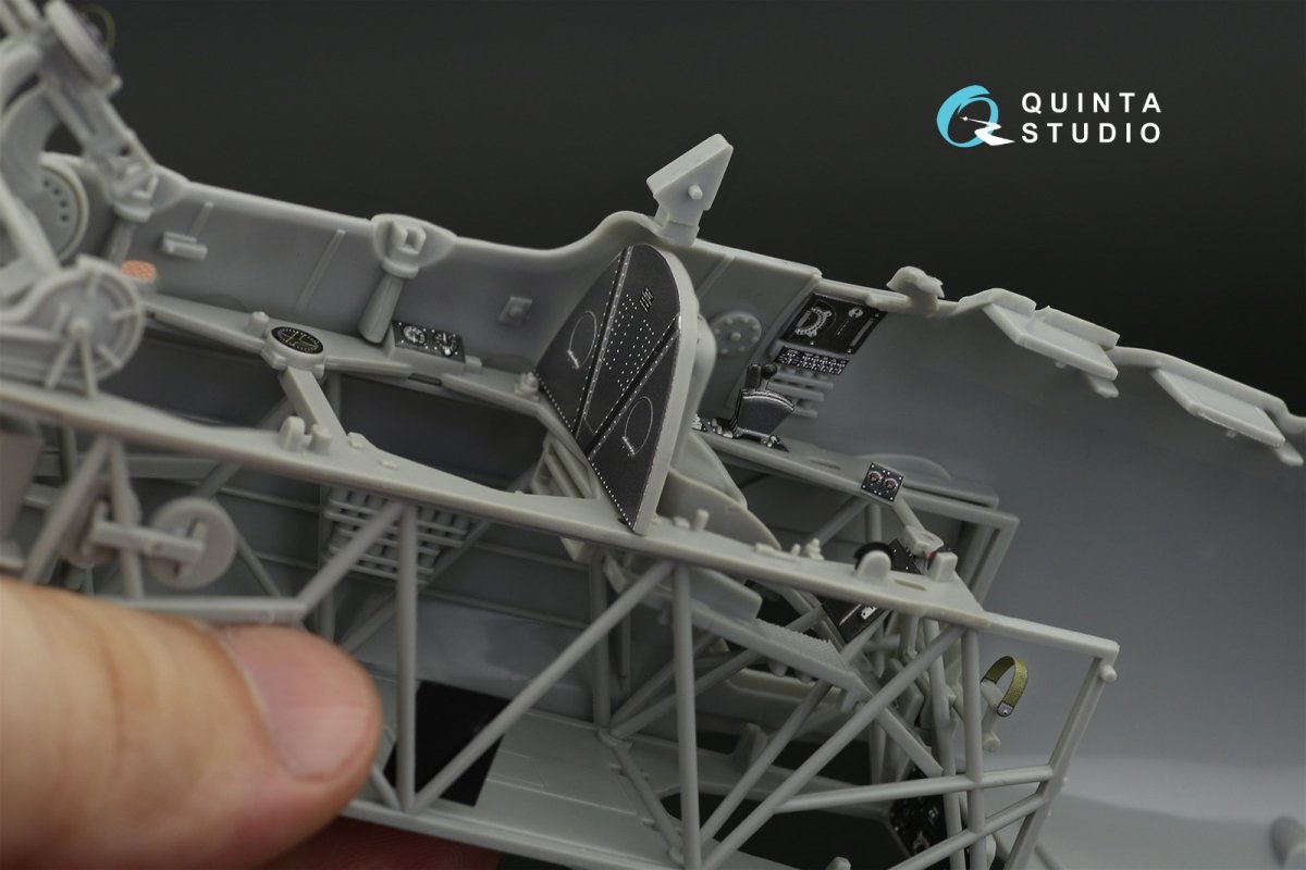 Quinta Studio QD32115 Fairey Swordfish Mk.I 3D-Printed &amp;amp; coloured Interior on decal paper (Trumpeter) 1/32 – zdjęcie 9