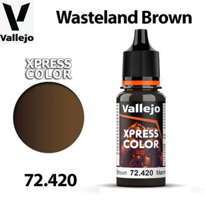Vallejo 72420 Xpress Color - Wasteland Brown 18ml