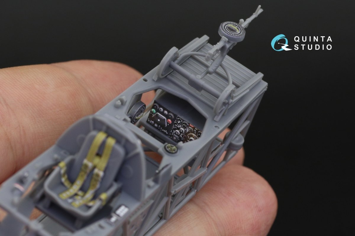 Quinta Studio QD48256 Swordfish Mk.II 3D-Printed &amp;amp; coloured Interior on decal paper ( Tamiya ) 1/48 – zdjęcie 7