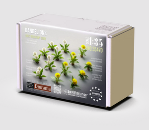 RT-Diorama 35470 Vegetation: Dandelions Set 1/35