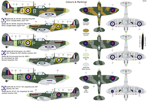 Kovozavody Prostejov KPM0307 Spitfire Mk.Va 1/72 – zdjęcie 2