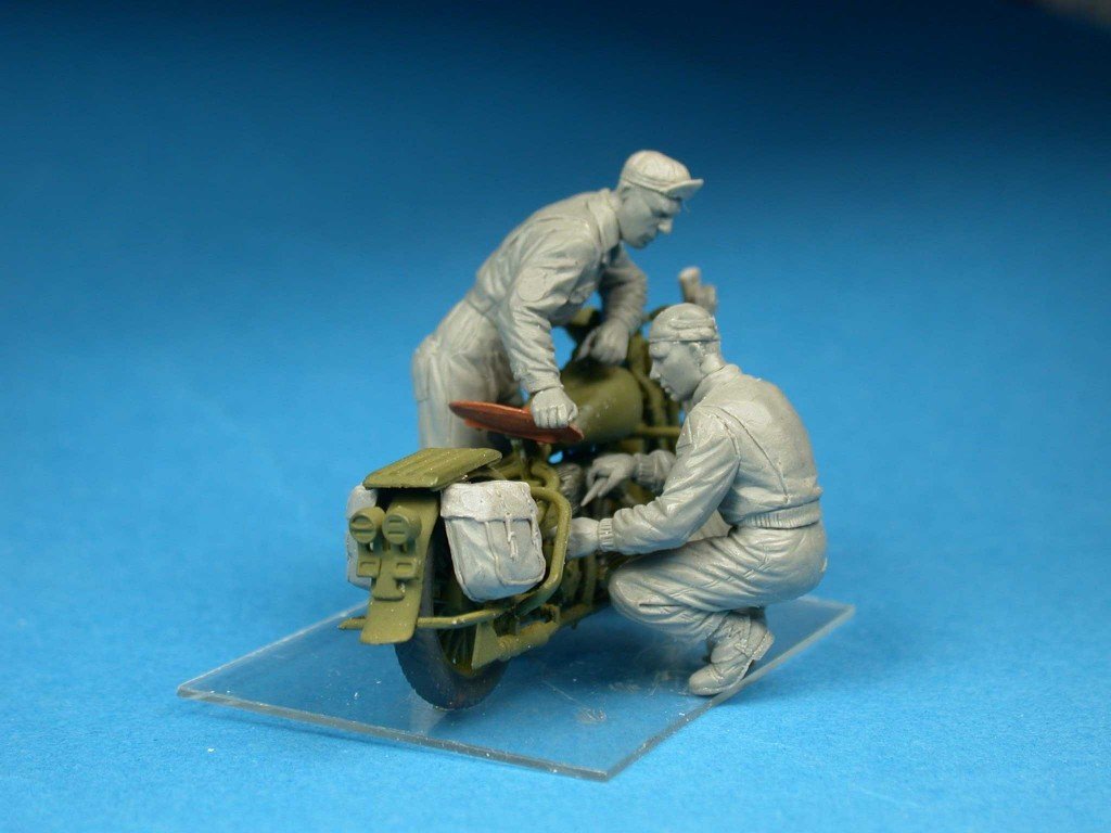 MiniArt 35284 US MOTORCYCLE REPAIR CREW. SPECIAL EDITION 1/35 – image 5