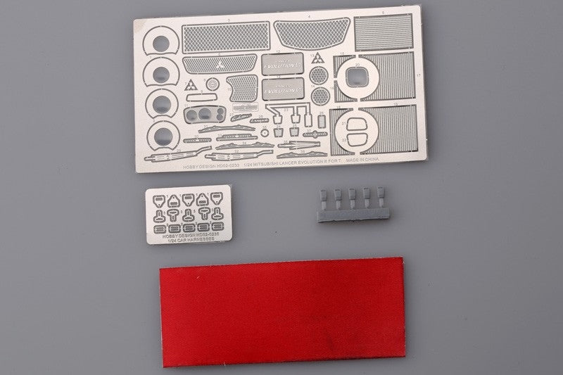 Hobby Design HD02-0233 Mitsubishi Lancer Evolution VI Detail Parts Tamiya 1/24 – zdjęcie 2