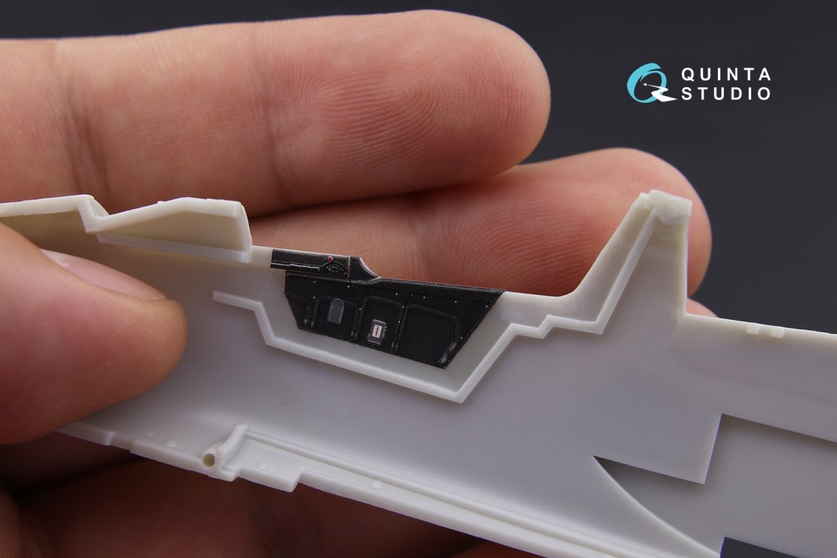 Quinta Studio QD48114 Mirage 2000-5 3D-Printed &amp;amp; coloured Interior on decal paper (for Kinetic kit) 1/48 – zdjęcie 3