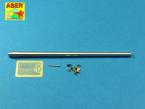 Aber 35L-187 Armament for Russian Main Battle Tank T-14 ARMATA barrel for 125 mm 2A82-1M cannon &amp;amp; barrel for 12,7 mm 1/35