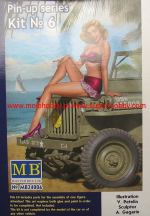 Master Box 24006 Pin-up series Kit No. 6 Samantha 1/24 – Bild 5