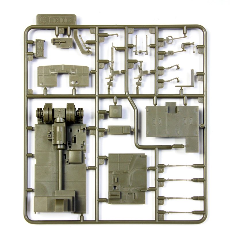 Fine Molds 35720 IJA Type 3 SPG Ho-Ni III Interior &amp;amp; Caterpillar Set 1/35 – image 2