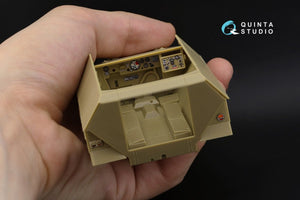 Quinta Studio QD35050 SD.KFZ.251 Family 3D-Printed &amp;amp; coloured Interior on decal paper ( Tamiya ) 1/35 – zdjęcie 3