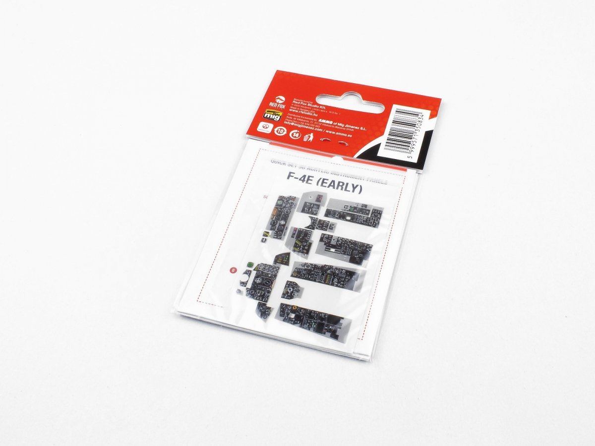 Red Fox Studio QS-32084 F-4E (EARLY) PHANTOM II Tamiya 1/32 – zdjęcie 2