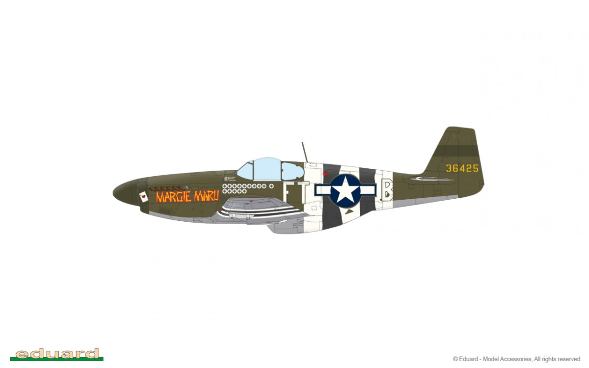 Eduard 11181 OVERLORD: D-DAY MUSTANGS / P-51B MUSTANG DUAL COMBO 1/48 – zdjęcie 10