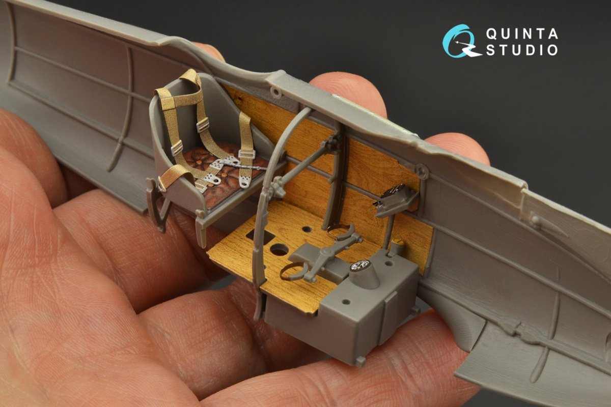 Quinta Studio QD32112 Pfalz D.III 3D-Printed &amp;amp; coloured Interior on decal paper ( Roden ) 1/32 – zdjęcie 6