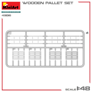MiniArt 49016 WOODEN PALLET SET 1/48 – zdjęcie 2