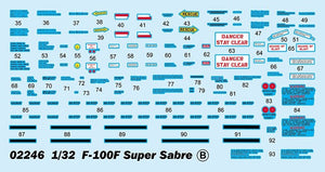 Trumpeter 02246 F-100F Super Sabre 1/32 – zdjęcie 20