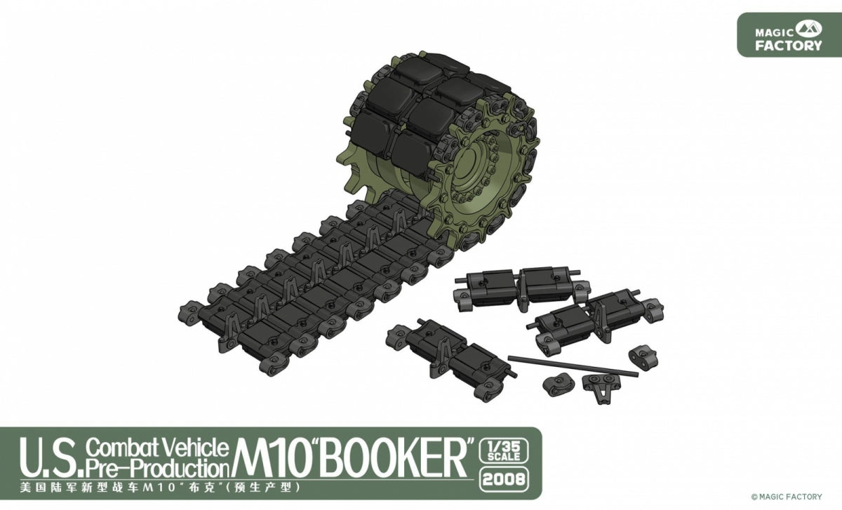 Magic Factory 2008 US Combat Vehicle M10 “Booker” 1/35 – image 6