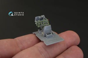 Quinta Studio QD48102 A6M2 3D-Printed &amp;amp; coloured Interior on decal paper (for Hasegawa kit) 1/48 – zdjęcie 9