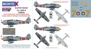 Montex K48285 Fw 190A-8 1/48