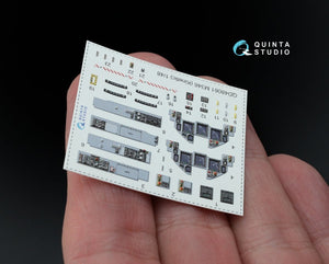 Quinta Studio QD48061 M346 Master 3D-Printed &amp;amp; coloured Interior on decal paper (for Kinetic kit) 1/48 – zdjęcie 3