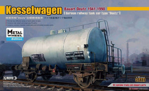 Sabre 35A04MW Kesselwagen Bauart Deutz (1941-1990) - Metal Whell Edition 1/35