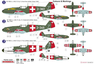 AZ Model AZ7664 Messerschmitt Bf.109E-3 Swiss Air Force 1/72 – image 2