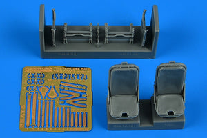 Aires 4912 Westland Sea King HAS.1/HAS.5/HU.5 pilot &amp;amp; co-pilot seats 1/48 Airfix