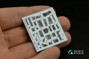 Quinta Studio QD48368 Buccaneer S.2 early 3D-Printed &amp;amp; coloured Interior on decal paper (Airfix) 1/48 – zdjęcie 13