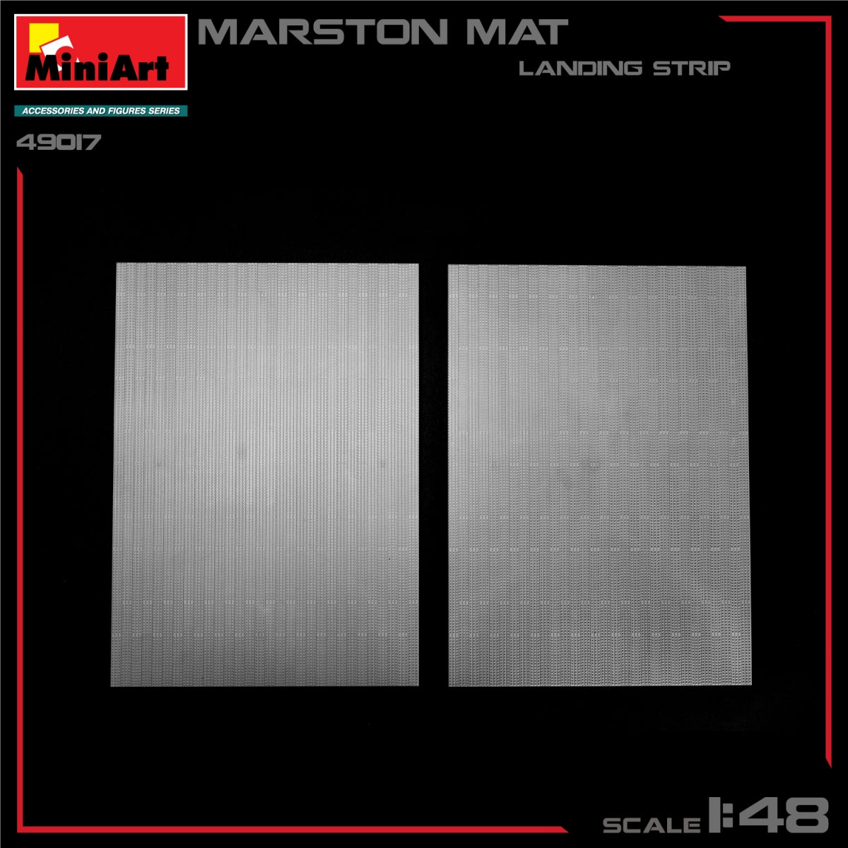 MiniArt 49017 MARSTON MAT. LANDING STRIP 1/48 – zdjęcie 3
