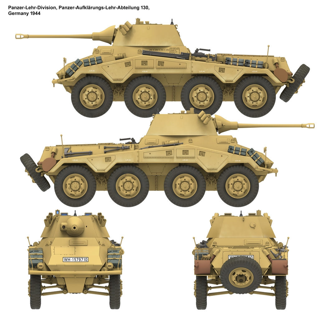 Das Werk DW16006 Sd.Kfz. 234/2 Puma 1/16 – zdjęcie 5