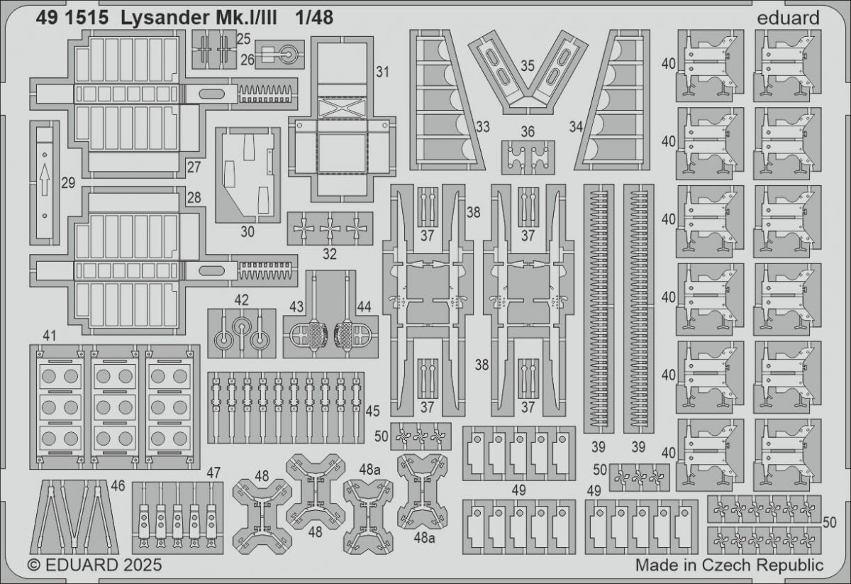 Eduard 491515 Lysander Mk. I/III Airfix 1/48 – zdjęcie 2