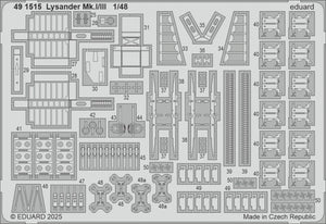 Eduard 491515 Lysander Mk. I/III Airfix 1/48 – zdjęcie 2