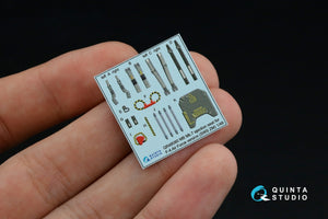 Quinta Studio QD+48449 F-4G late 3D-Printed &amp;amp; coloured Interior on decal paper (Zoukei Mura SWS) (with 3D-printed resin parts) 1/48 – zdjęcie 5